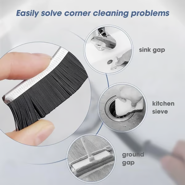 🔥 2025 HOT SALE-Hard-Bristled Crevice Cleaning Brush