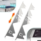 🔥LAST DAY 49% OFF - 🎁Retractable Stainless Steel Stove Gap Covers