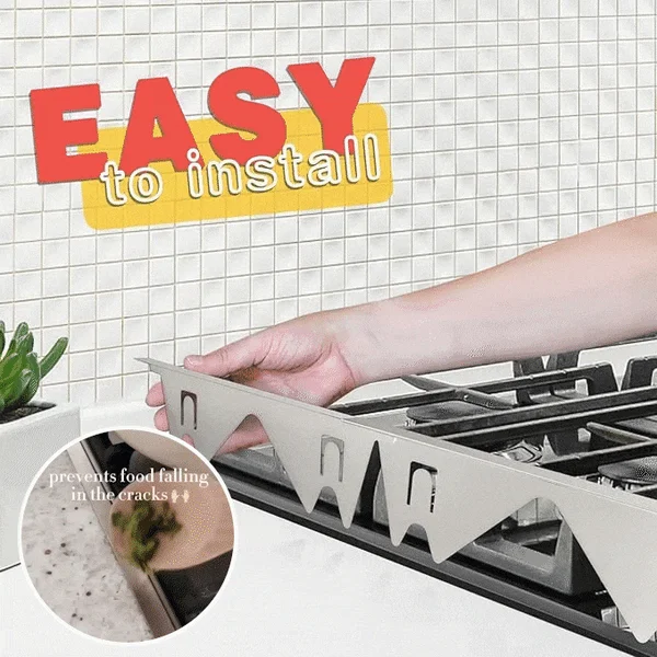 🔥LAST DAY 49% OFF - 🎁Retractable Stainless Steel Stove Gap Covers
