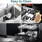 🔥LAST DAY 49% OFF - 🎁Retractable Stainless Steel Stove Gap Covers