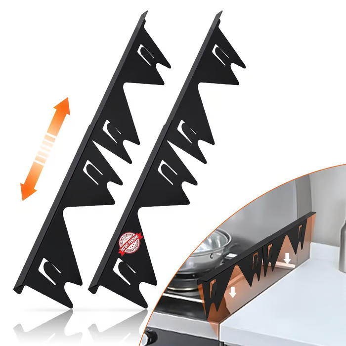 🔥LAST DAY 49% OFF - 🎁Retractable Stainless Steel Stove Gap Covers