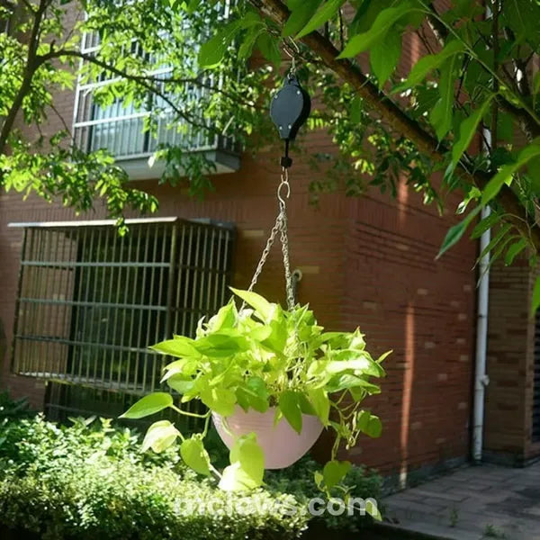 🔥 2025 HOT SALE 49% OFF-Garden Pulley Retractable Hook