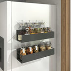 🔥 Punch-free Magnetic Storage Rack Organize —— Space-saving Kitchen Organizer
