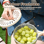 2-in-1 Draining and Preservation Basket: Simplify Washing & Storing