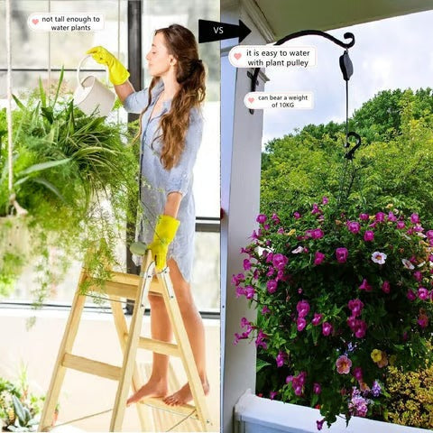 🔥 2025 HOT SALE 49% OFF-Garden Pulley Retractable Hook