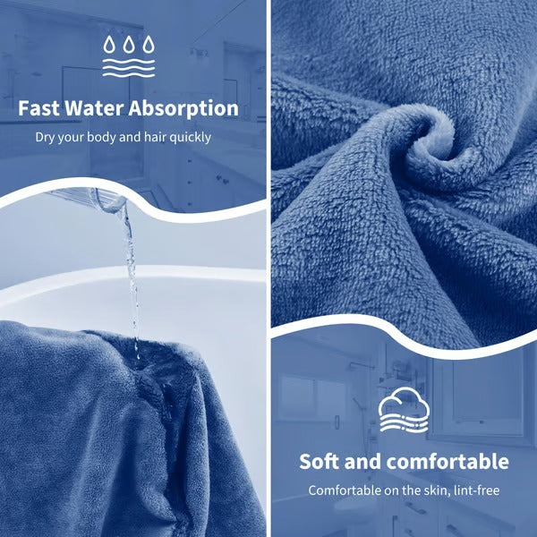 Plus Size Adjustable Bath Skirt & Shower Cap Set