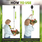 🔥 2025 HOT SALE 49% OFF-Garden Pulley Retractable Hook