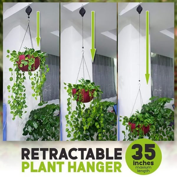 🔥 2025 HOT SALE 49% OFF-Garden Pulley Retractable Hook