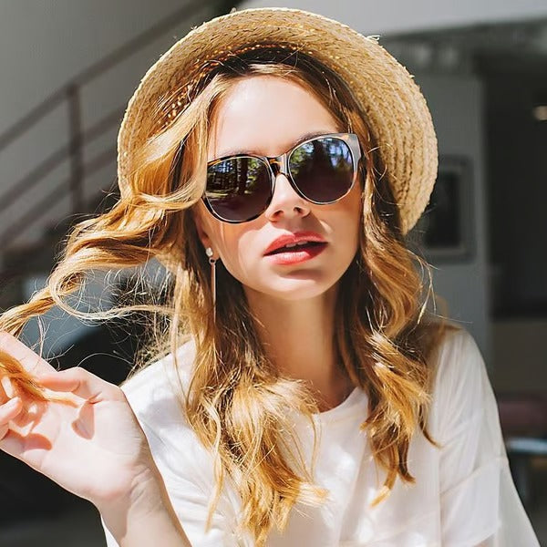 😎2026 New Polarized UV400 Protection Trendy Round Cat-eye Sunglasses 🕶️